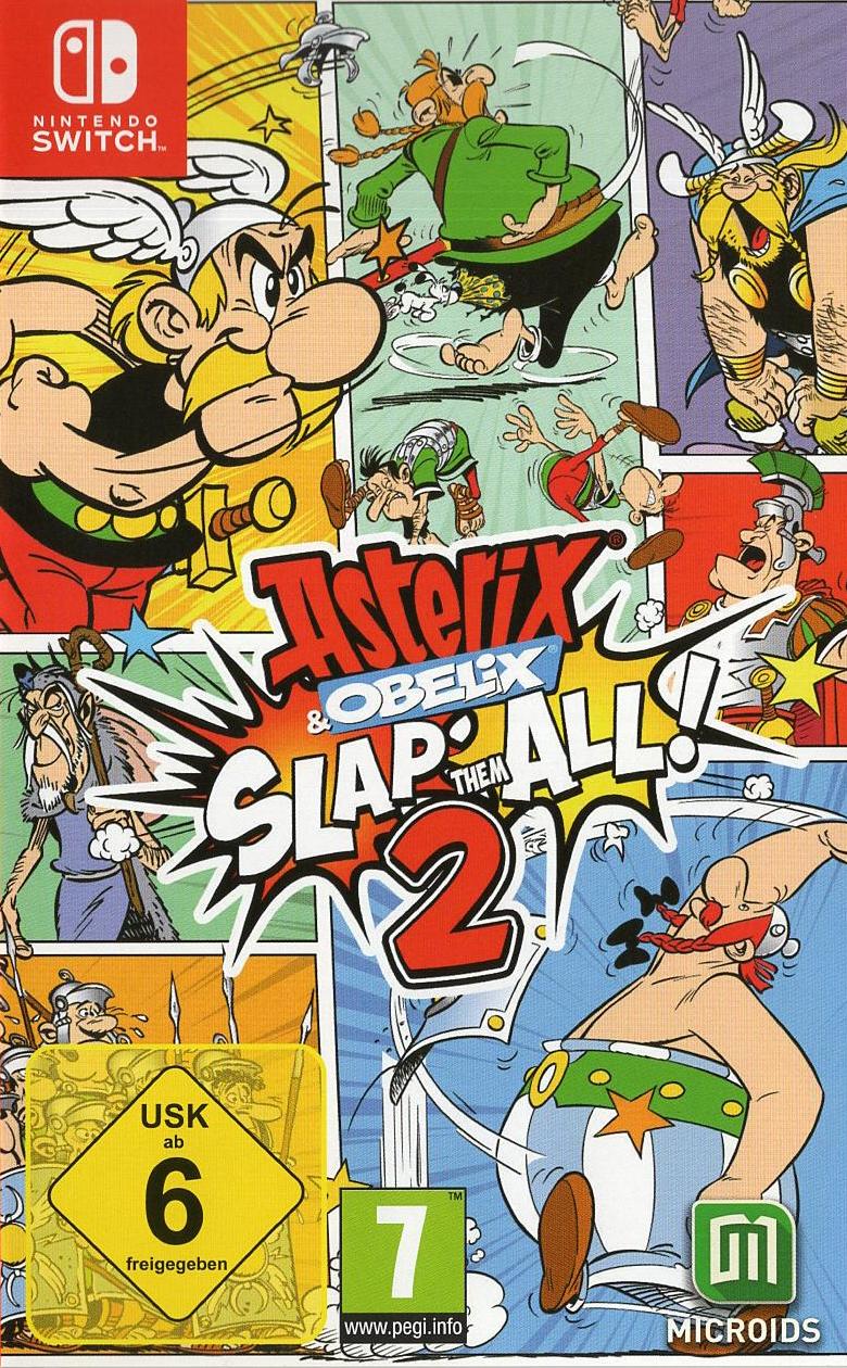Asterix & Obelix: Slap Them All! 2 - Nintendo Switch Vorderseite