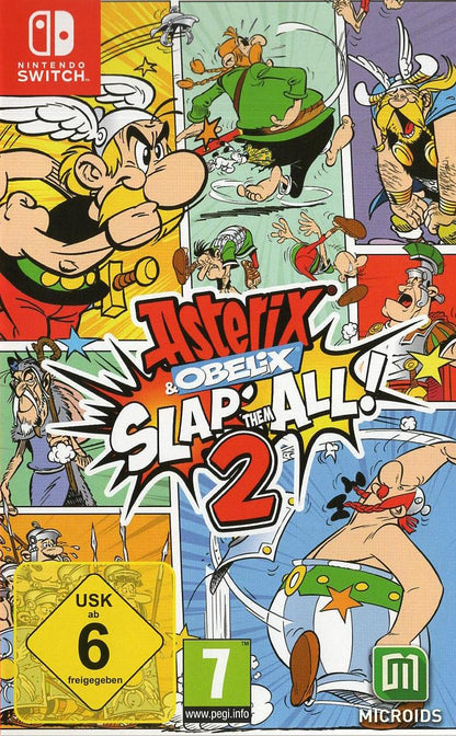 Asterix & Obelix: Slap Them All! 2 - Nintendo Switch Vorderseite