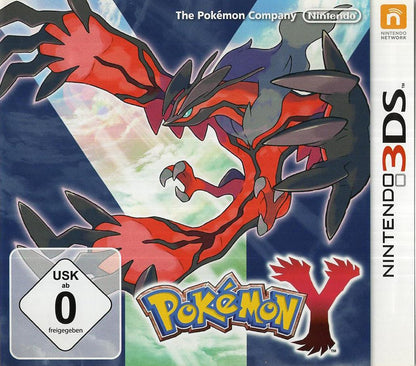 Pokémon Y - Nintendo 3DS Vorderseite