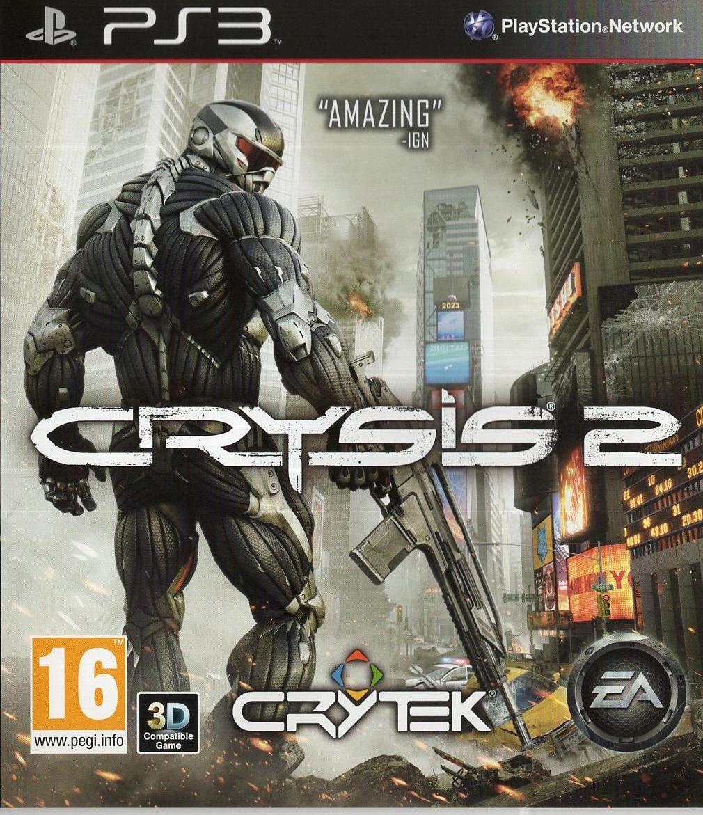 Crysis 2 - PlayStation 3 Vorderseite