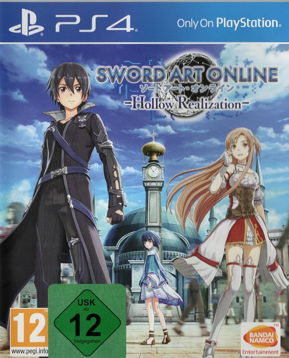 Sword Art Online: Hollow Realization - PlayStation 4 Vorderseite