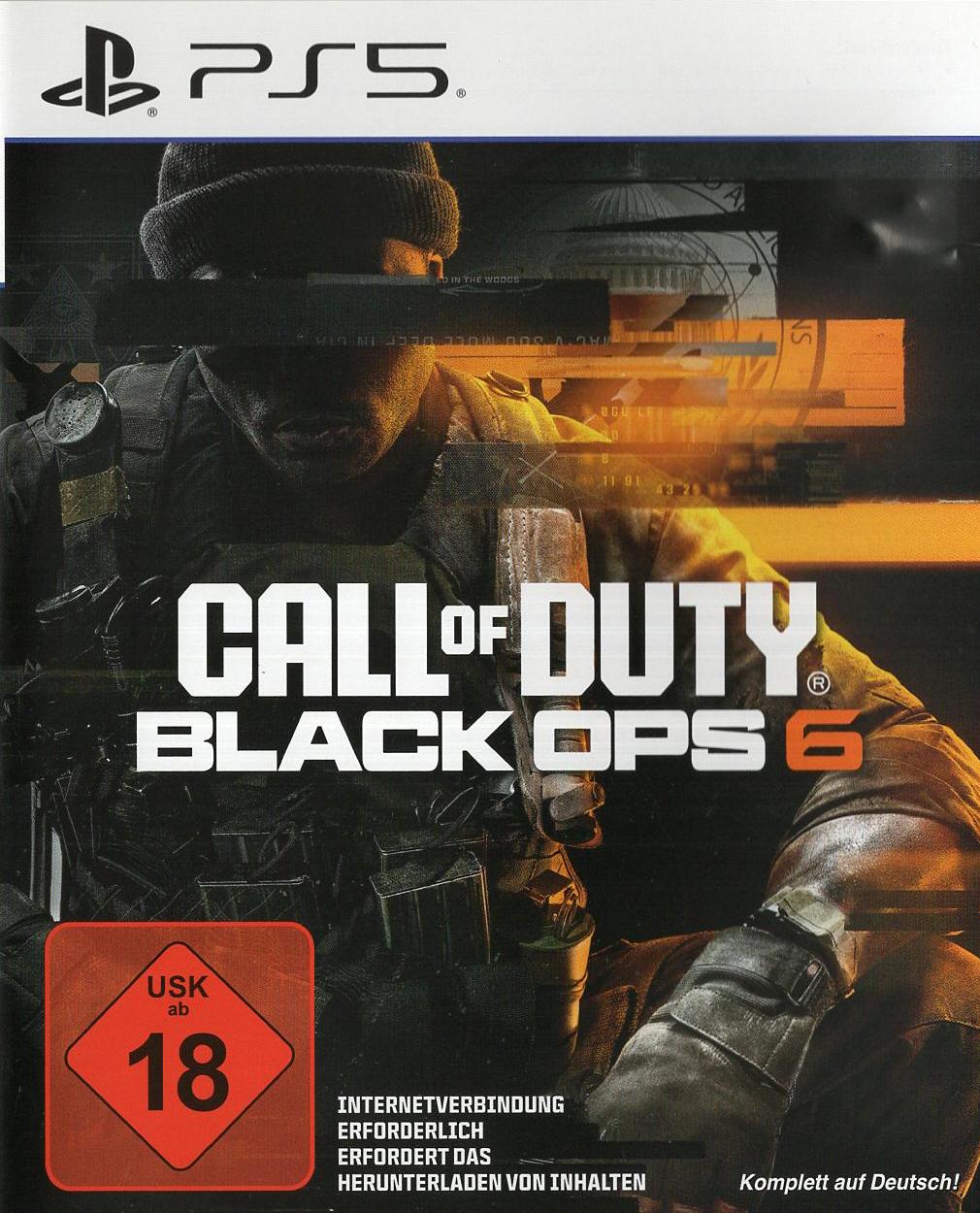 Call of Duty: Black Ops 6 - PlayStation 5 Vorderseite