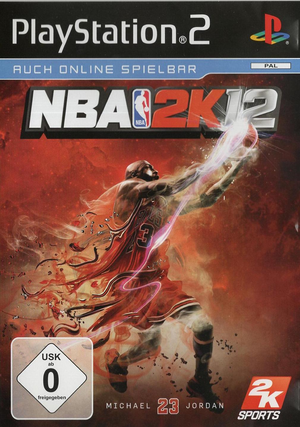NBA 2K12 - PlayStation 2 Vorderseite