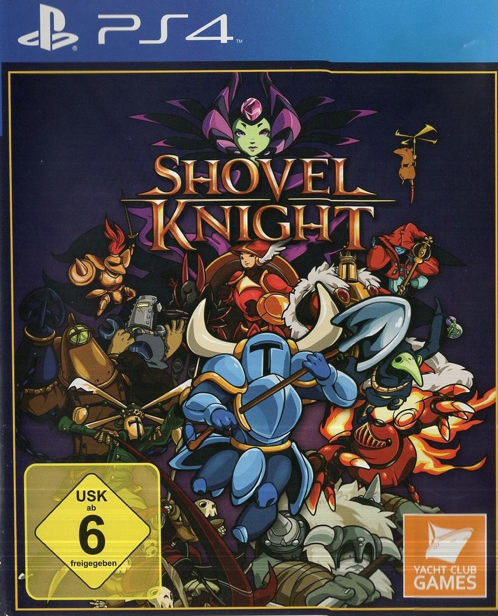 Shovel Knight - PlayStation 4 Vorderseite
