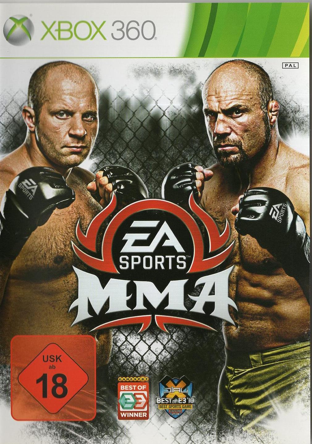 EA Sports MMA - Xbox 360 Vorderseite