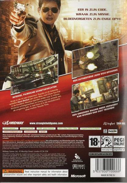 Stranglehold - Xbox 360 Rückseite