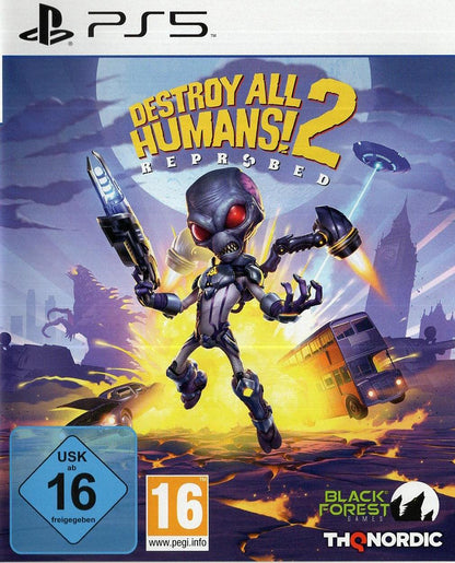 Destroy All Humans! 2 - Reprobed - PlayStation 5 Vorderseite