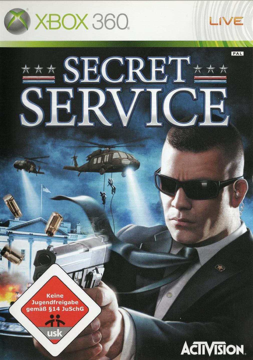 Secret Service - Xbox 360 Vorderseite