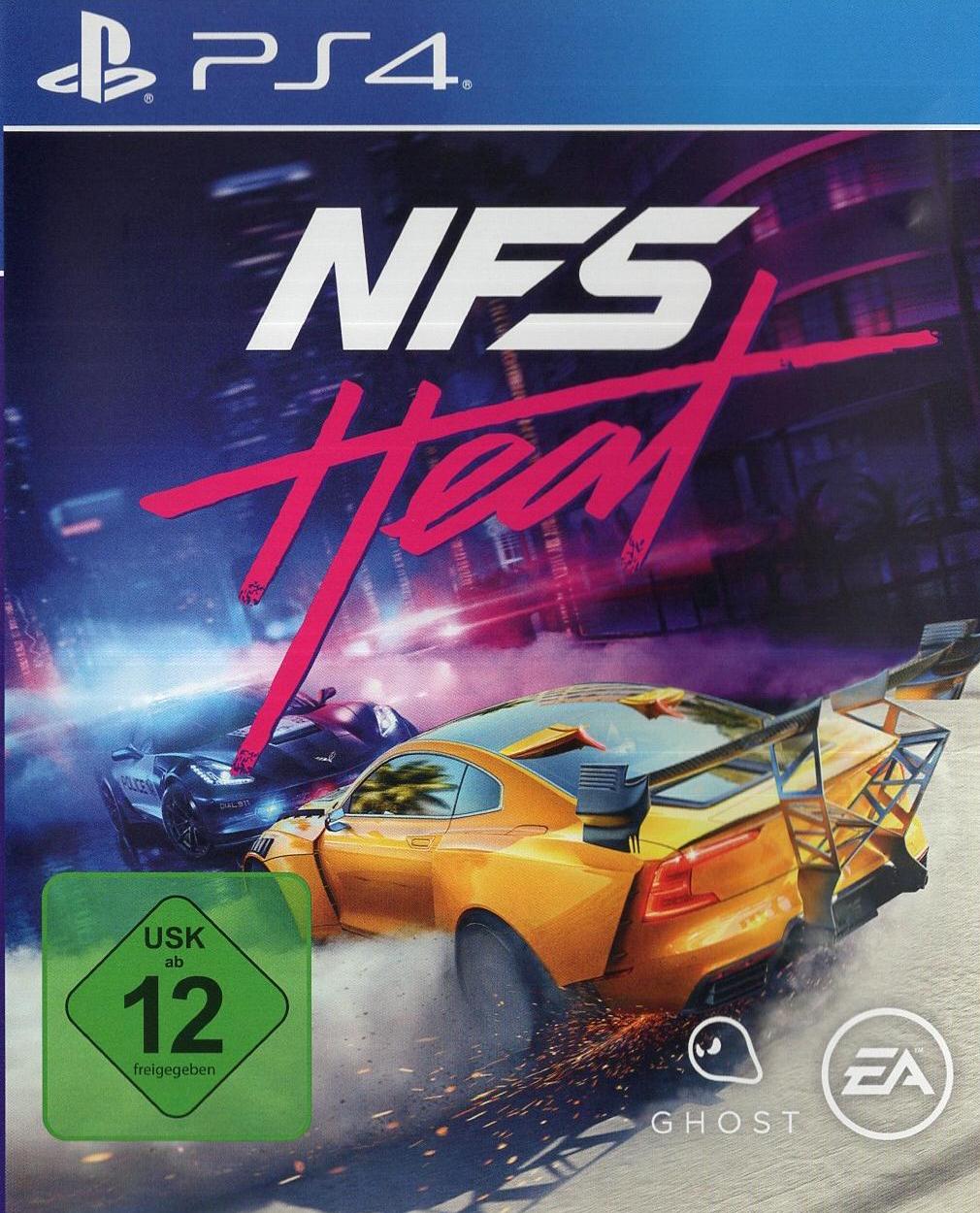 Need for Speed Heat - PlayStation 4 Vorderseite
