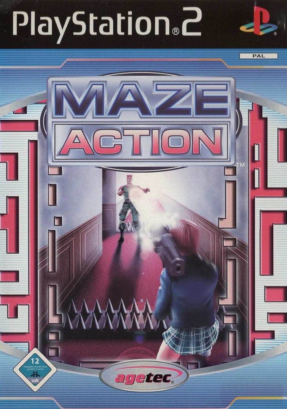 Maze Action - PlayStation 2 Vorderseite