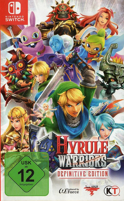 Hyrule Warriors: Definitive Edition - Nintendo Switch Vorderseite