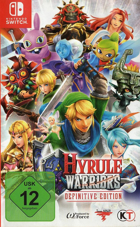 Hyrule Warriors: Definitive Edition - Nintendo Switch Vorderseite