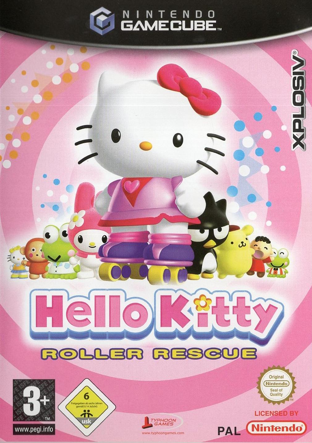 Hello Kitty: Roller Rescue - Nintendo GameCube Vorderseite