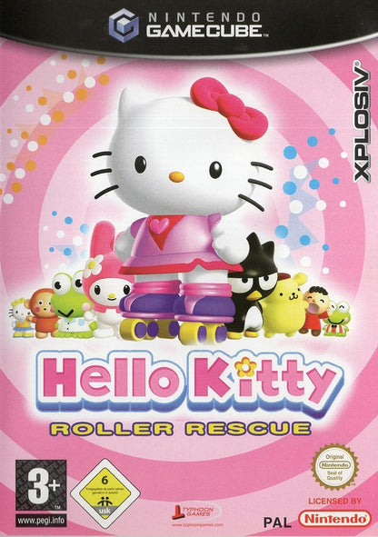 Hello Kitty: Roller Rescue - Nintendo GameCube Vorderseite