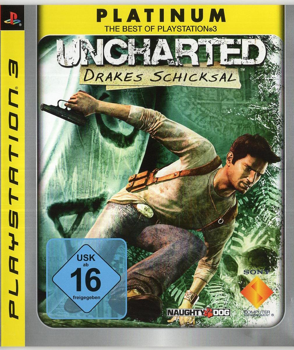 Uncharted: Drakes Schicksal - PlayStation 3 Vorderseite