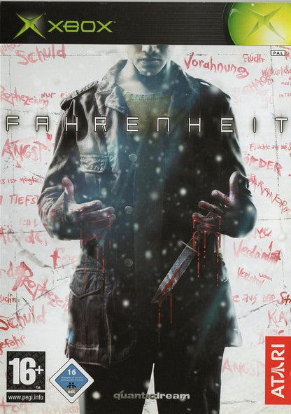 Fahrenheit - Xbox Vorderseite
