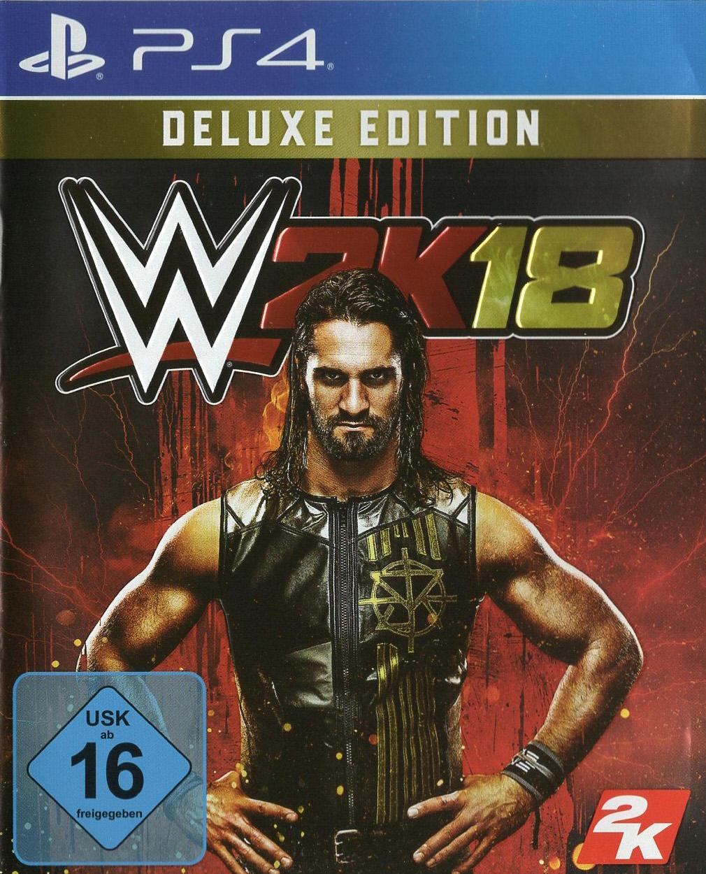 WWE 2K18 - PlayStation 4 Vorderseite