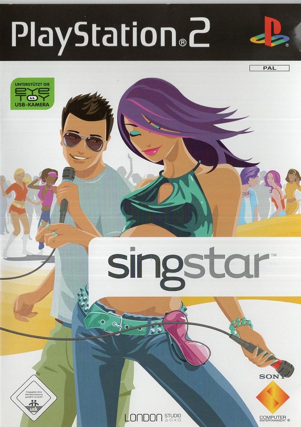 SingStar - PlayStation 2 Vorderseite