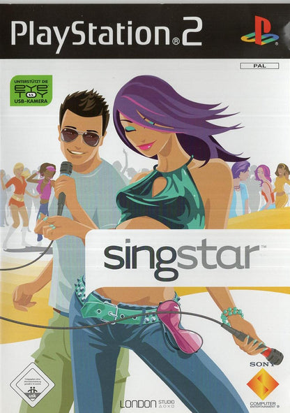 SingStar - PlayStation 2 Vorderseite