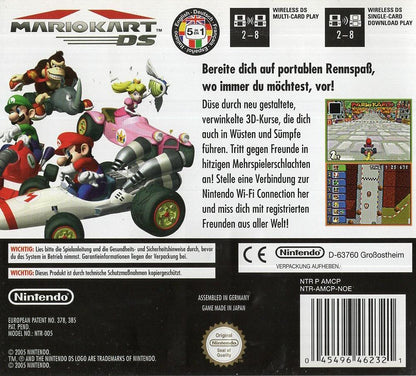 Mario Kart DS - Nintendo DS Rückseite