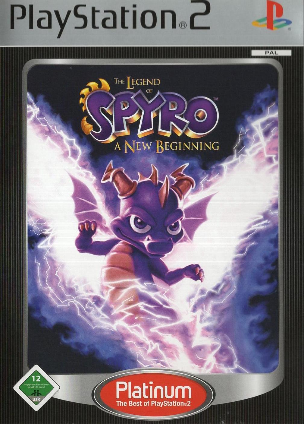 The Legend of Spyro: A New Beginning - PlayStation 2 Vorderseite