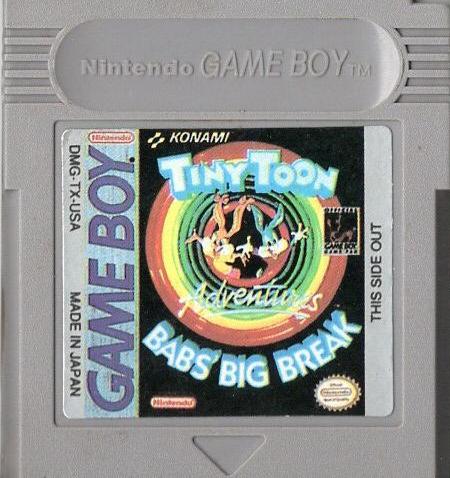 Tiny Toon Adventures: Babs' Big Break - Game Boy - Modul Vorderseite
