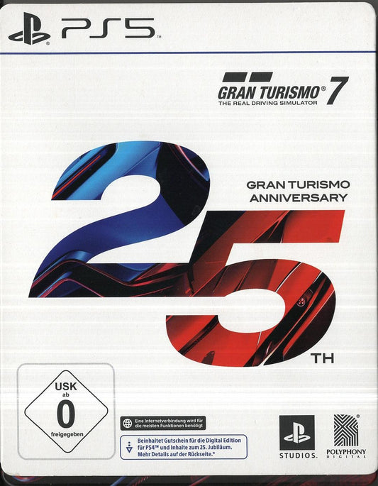 Gran Turismo 7 - PlayStation 5 - Steelbook  Vorderseite