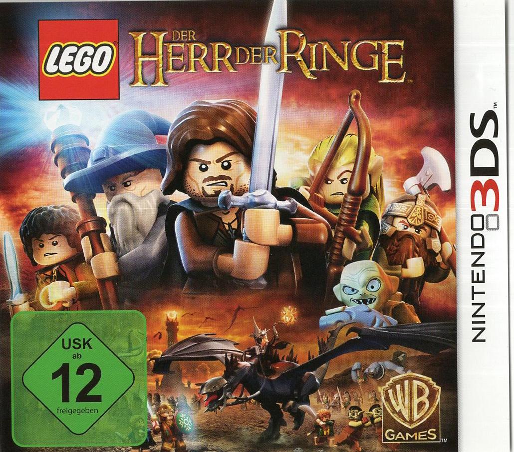 LEGO Der Herr der Ringe - Nintendo 3DS Vorderseite