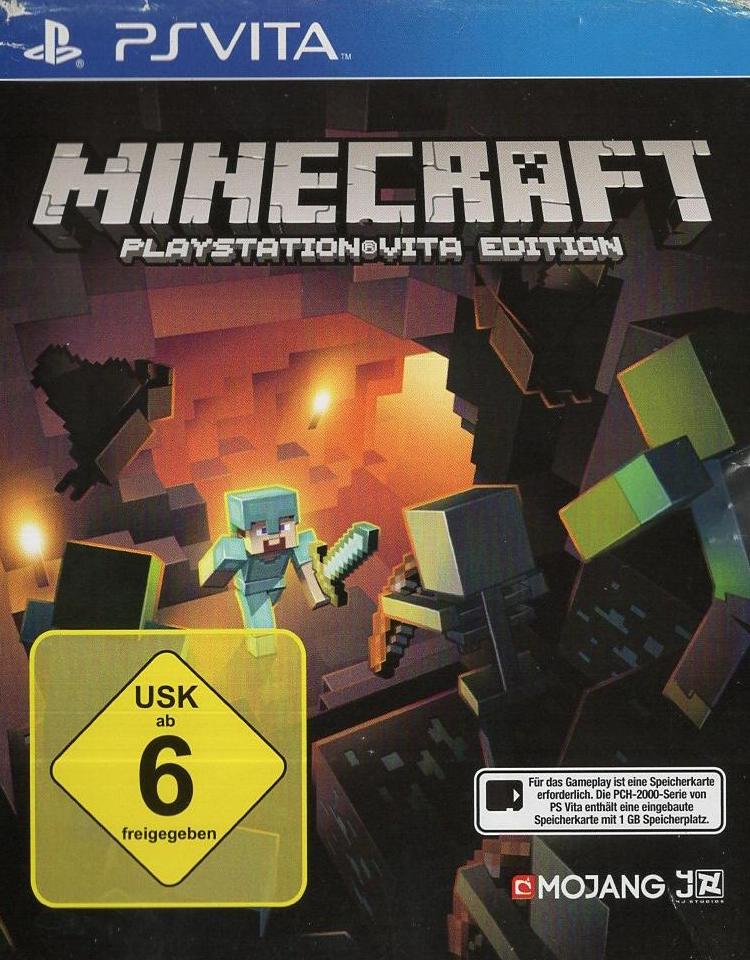 Minecraft: PlayStation Vita Edition - PlayStation Vita Vorderseite