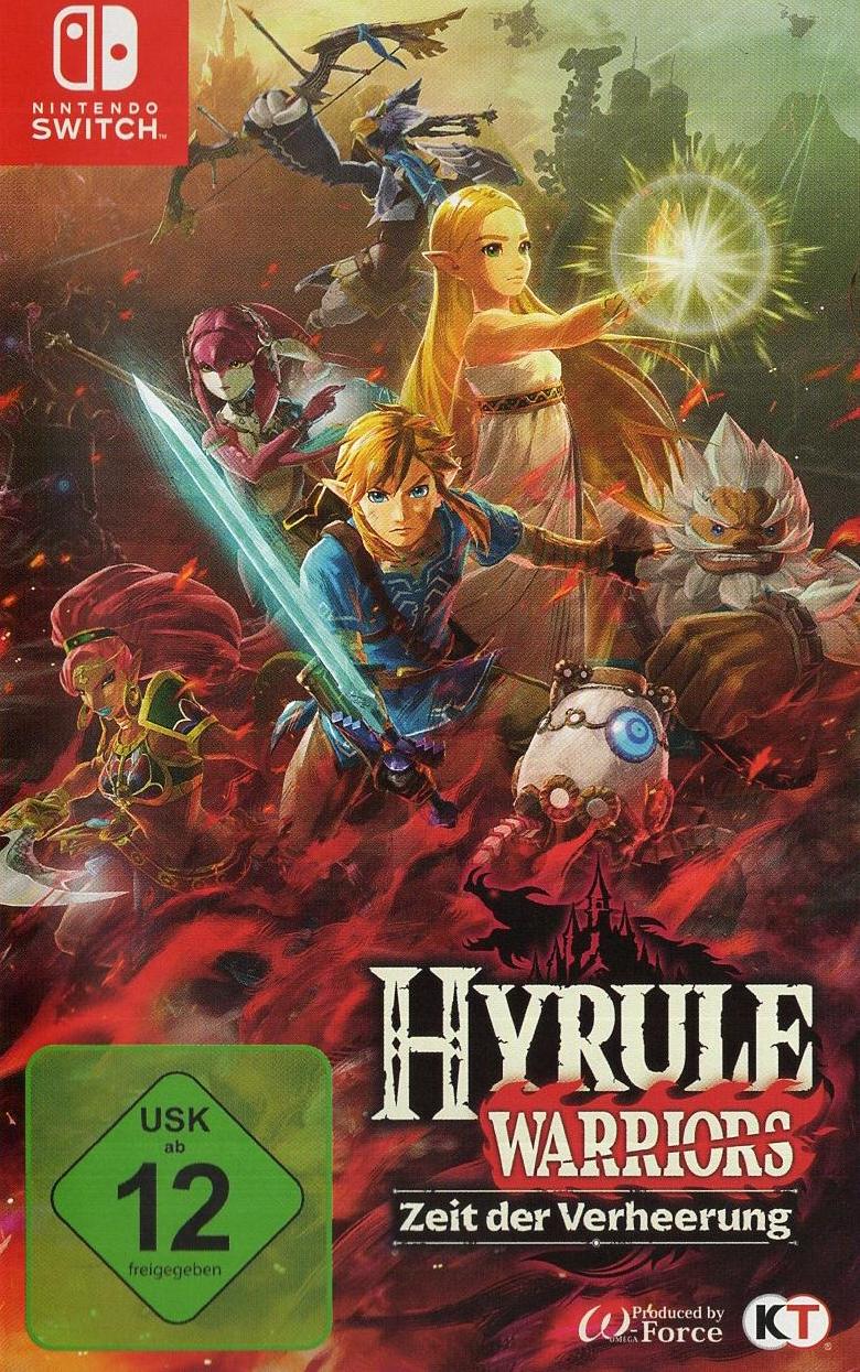 Hyrule Warriors: Zeit der Verheerung - Nintendo Switch Vorderseite