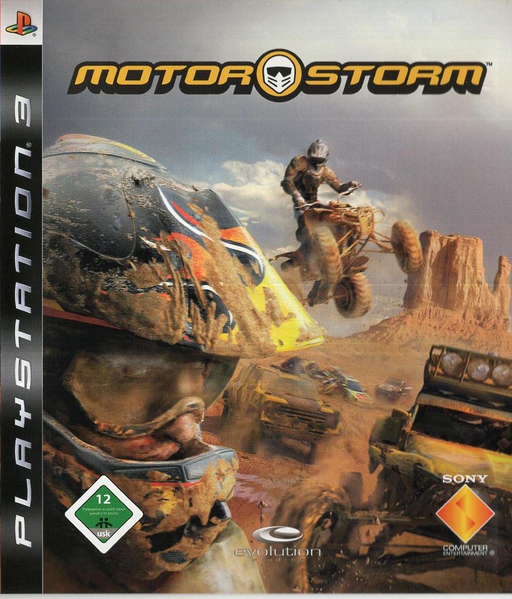 MotorStorm - PlayStation 3 Vorderseite