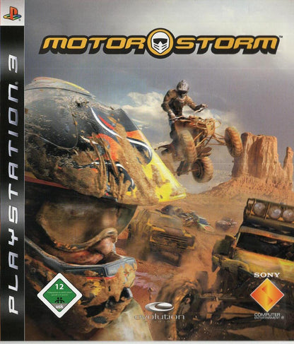 MotorStorm - PlayStation 3 Vorderseite
