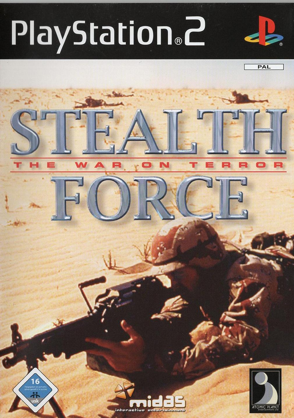 Stealth Force: The War on Terror - PlayStation 2 Vorderseite