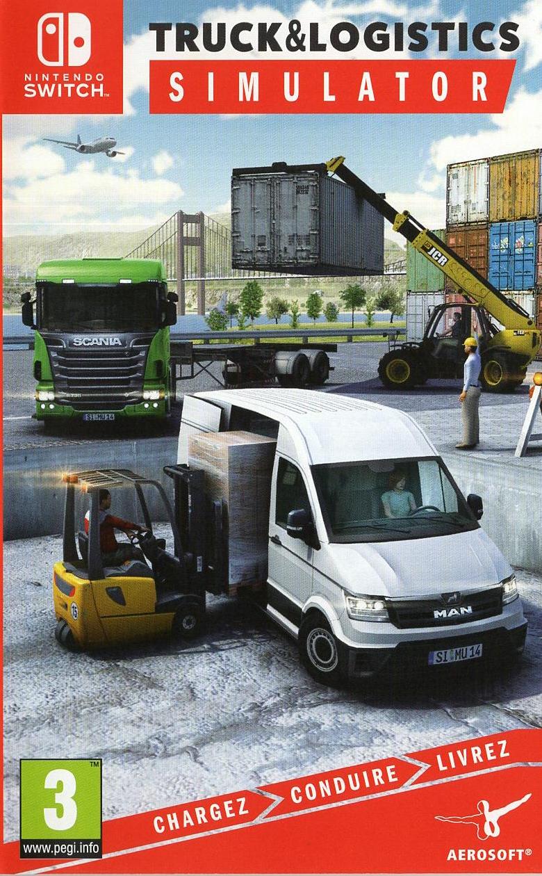 Truck & Logistics Simulator - Nintendo Switch Vorderseite
