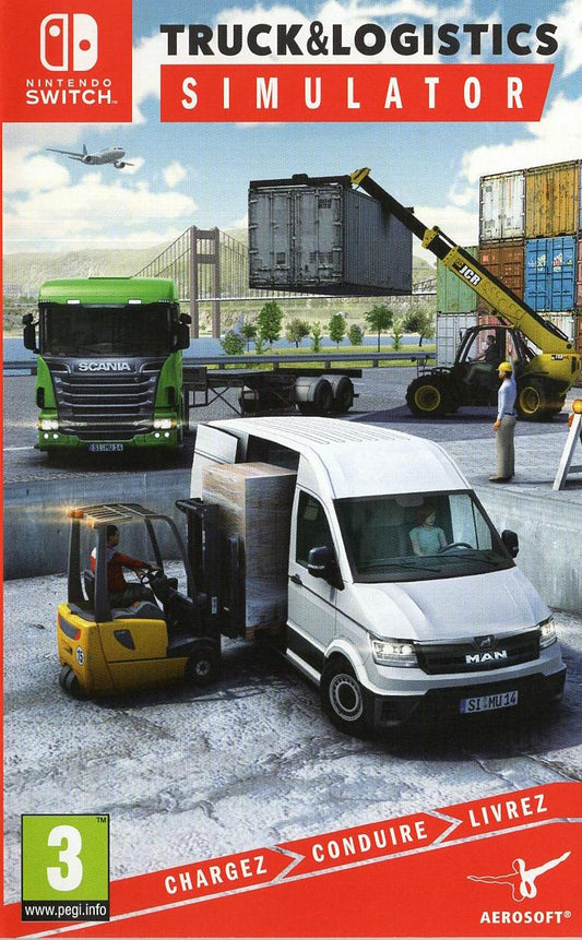 Truck & Logistics Simulator - Nintendo Switch Vorderseite