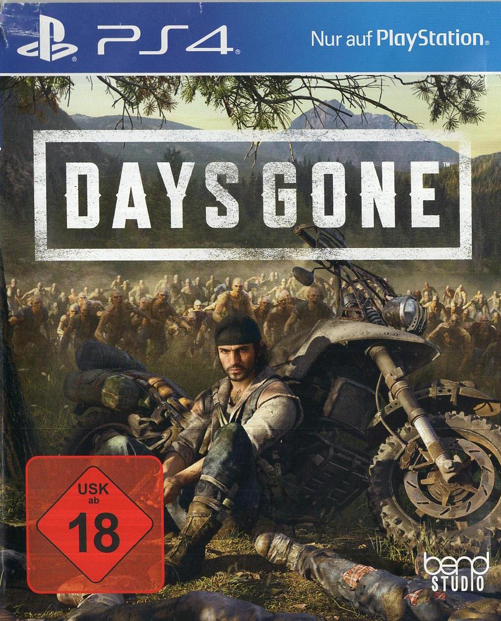 Days Gone - PlayStation 4 Vorderseite