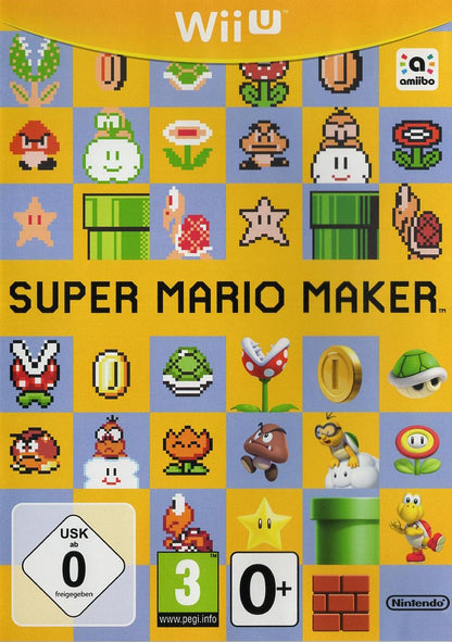 Super Mario Maker - Nintendo Wii U Vorderseite