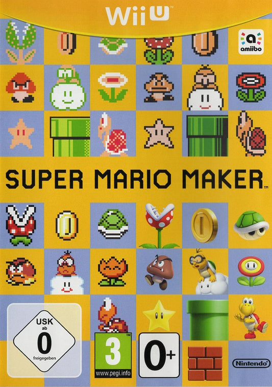 Super Mario Maker - Nintendo Wii U Vorderseite