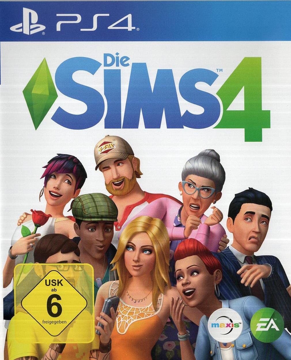 Die Sims 4 - PlayStation 4 Vorderseite