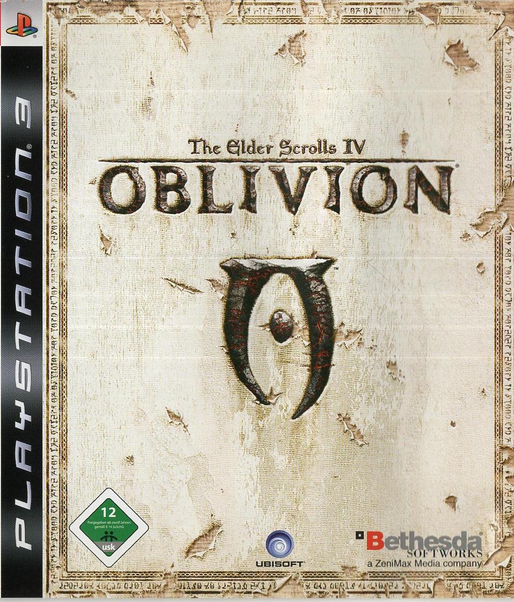The Elder Scrolls IV: Oblivion - PlayStation 3 Vorderseite