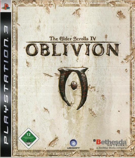 The Elder Scrolls IV: Oblivion - PlayStation 3 Vorderseite