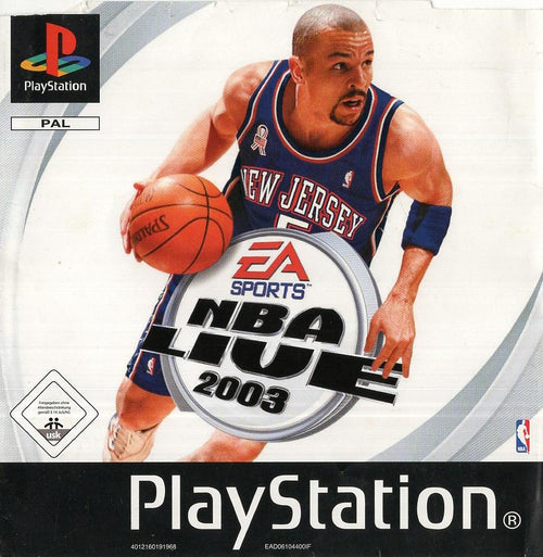 NBA Live 2003 - PlayStation 1  Vorderseite