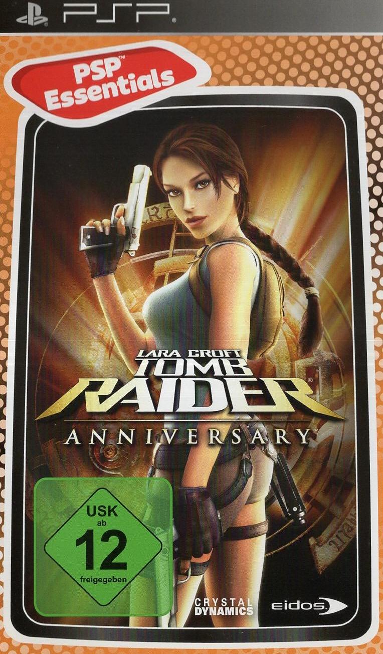 Lara Croft Tomb Raider: Anniversary - PlayStation Portable Vorderseite