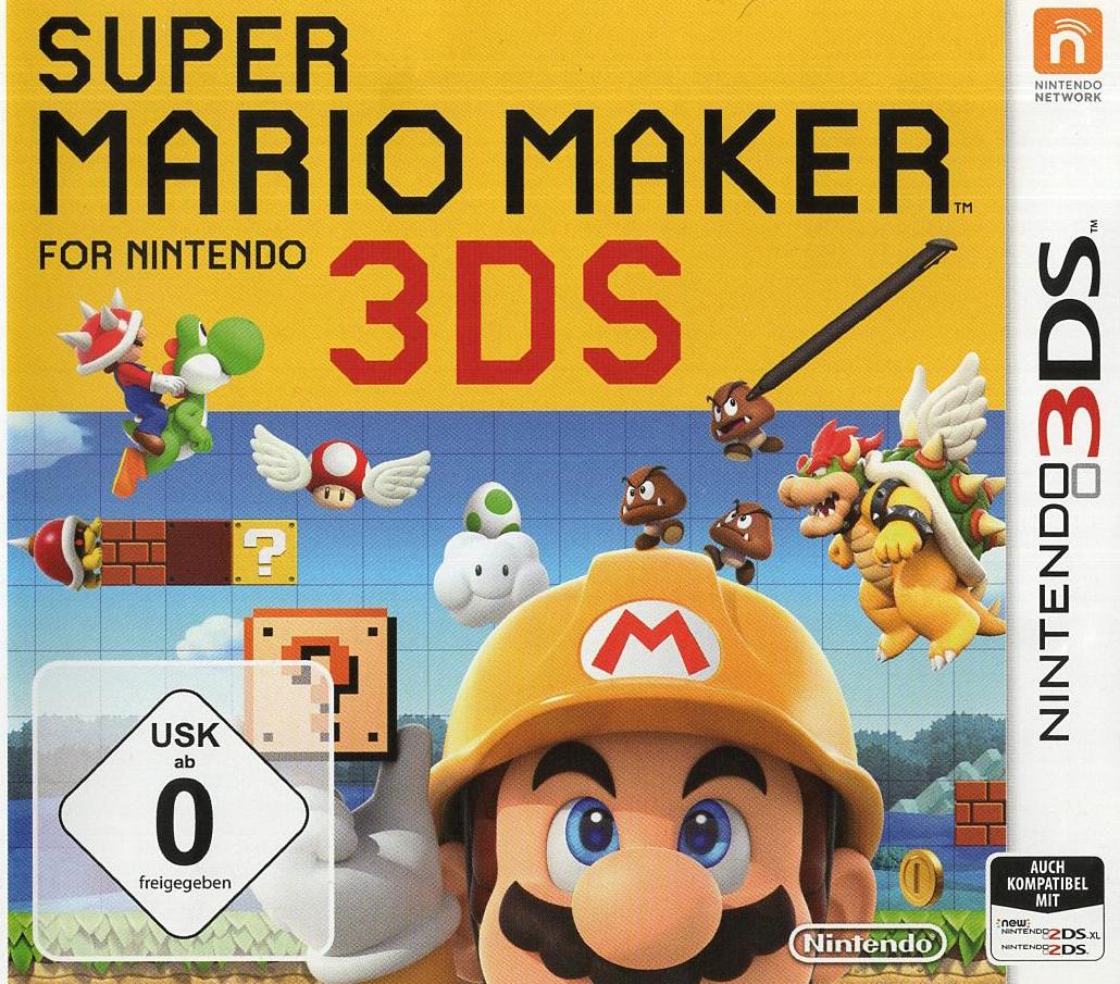 Super Mario Maker for Nintendo 3DS - Nintendo 3DS Vorderseite