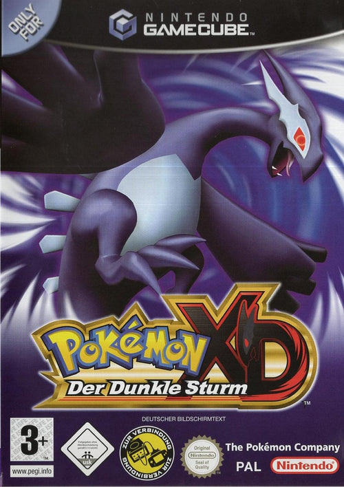 Pokémon XD: Der Dunkle Sturm - Nintendo GameCube Vorderseite