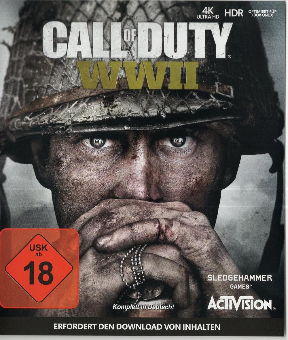 Call of Duty: WWII - Xbox One Vorderseite