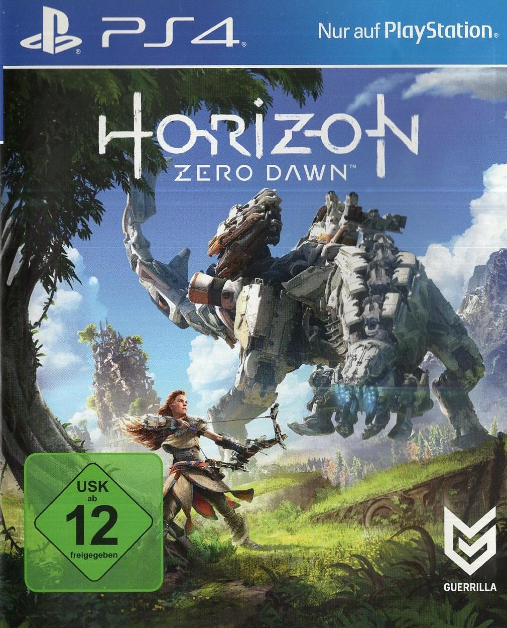 Horizon Zero Dawn - PlayStation 4 Vorderseite