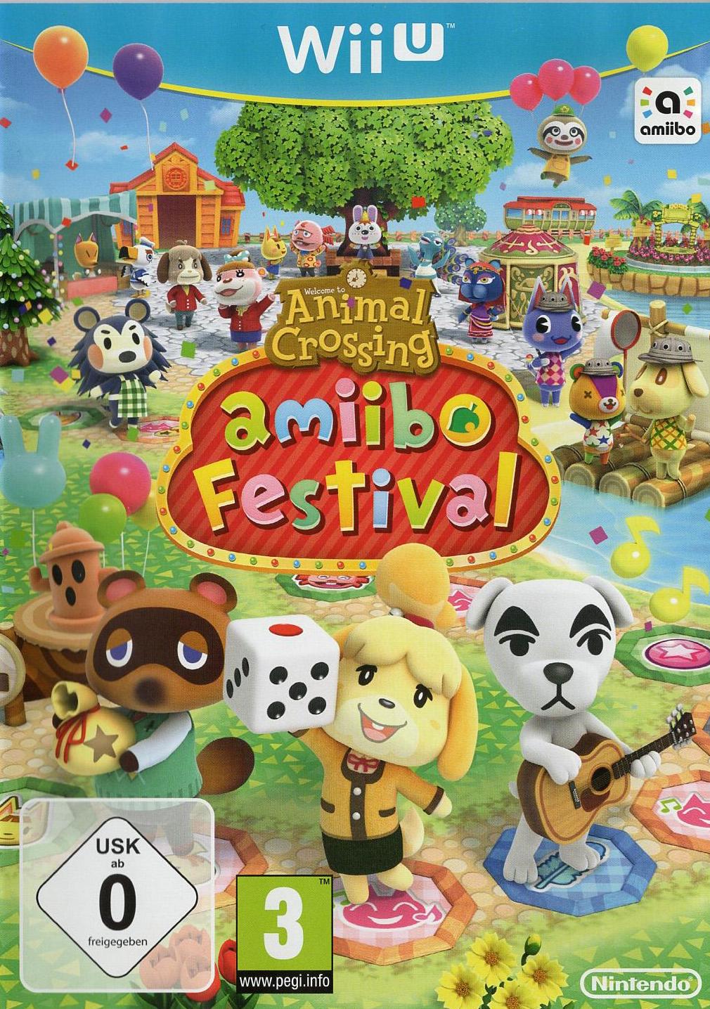 Animal Crossing: amiibo Festival - Nintendo Wii U Vorderseite