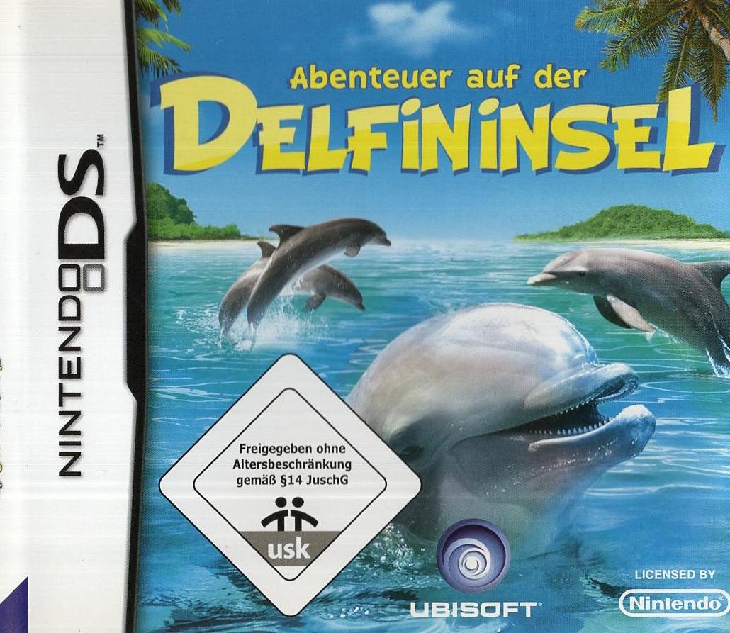Abenteuer auf der Delfininsel - Nintendo DS Vorderseite
