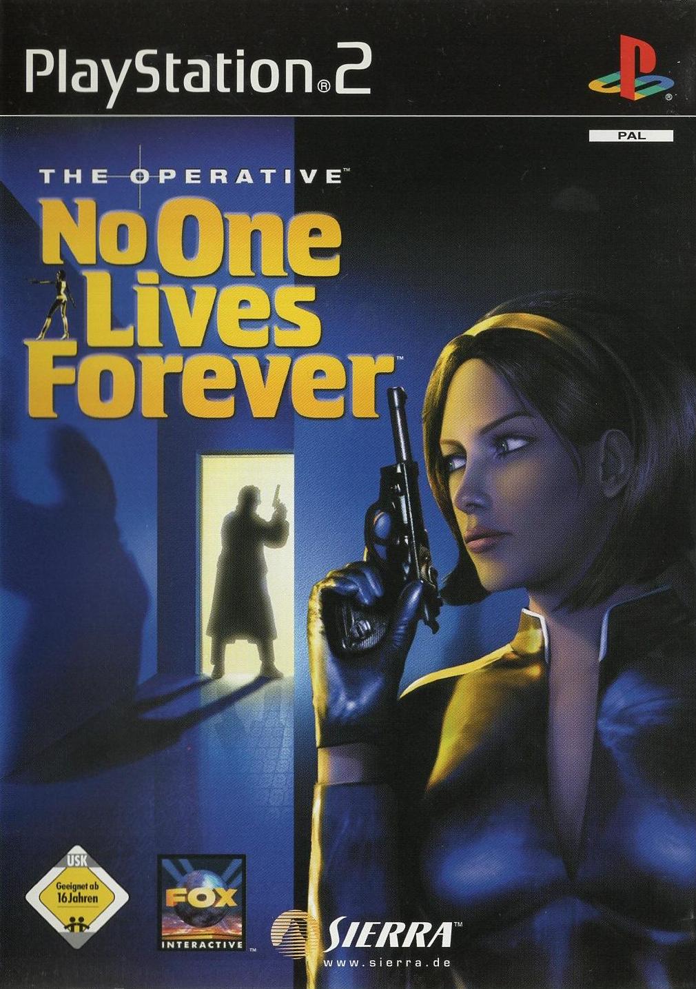 The Operative: No One Lives Forever - PlayStation 2 Vorderseite